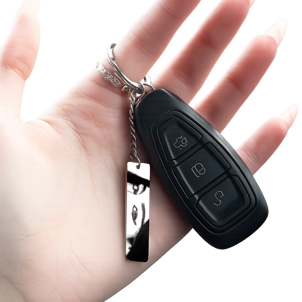 Customised eye keychain