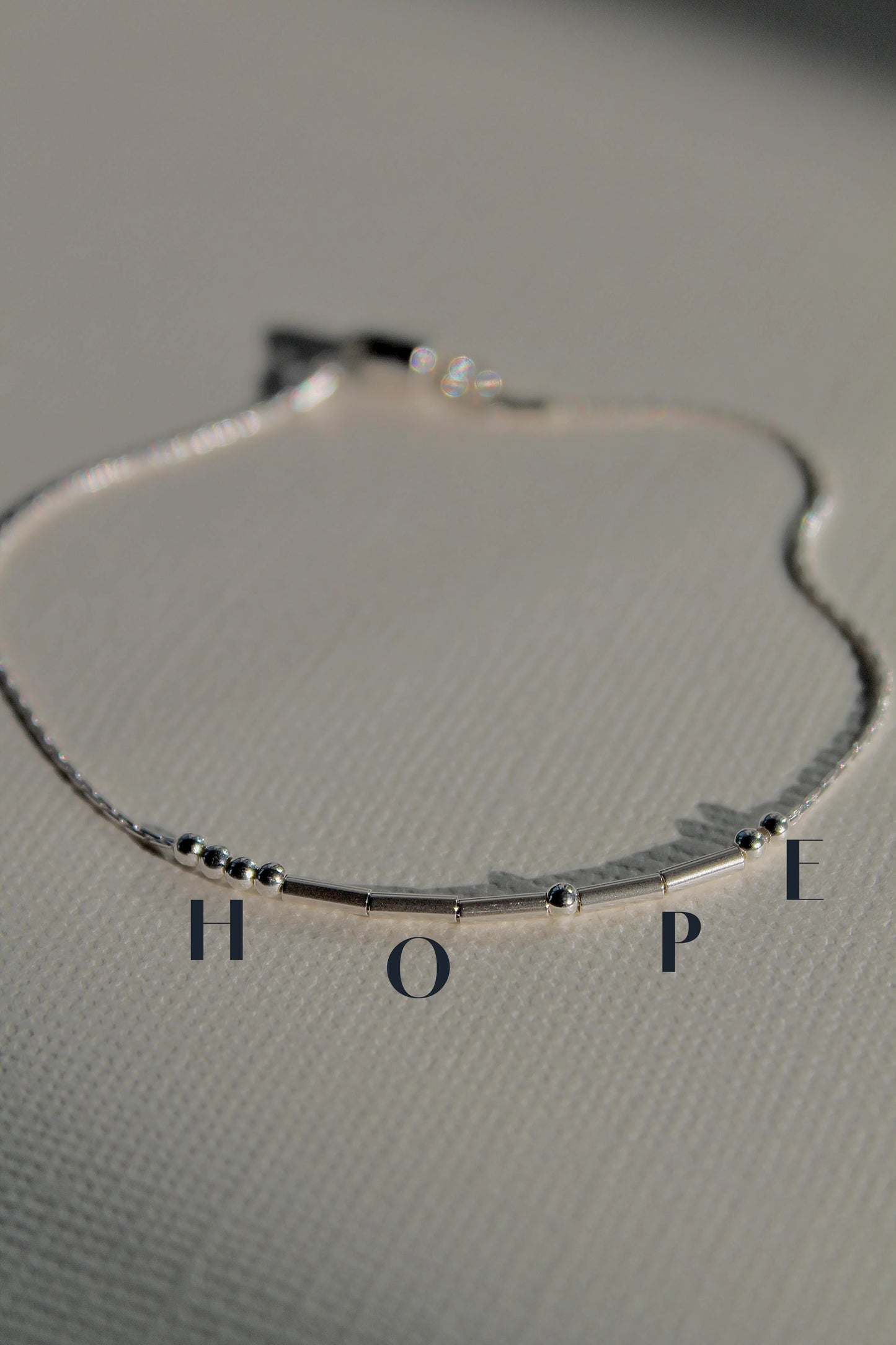 Trending Morse Code Chain Bracelet