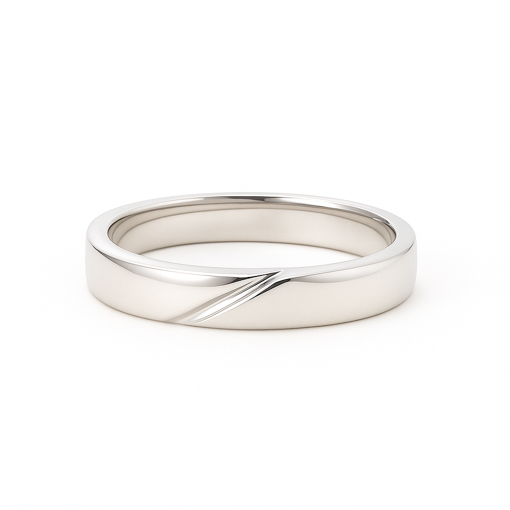 Eternal Couple Ring - Wave Couple Ring -Couple gift