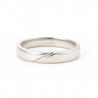 Eternal Couple Ring - Wave Couple Ring -Couple gift