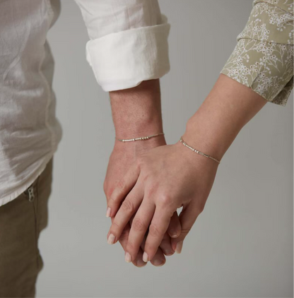 Trending Morse Code Chain Bracelet - Main Image