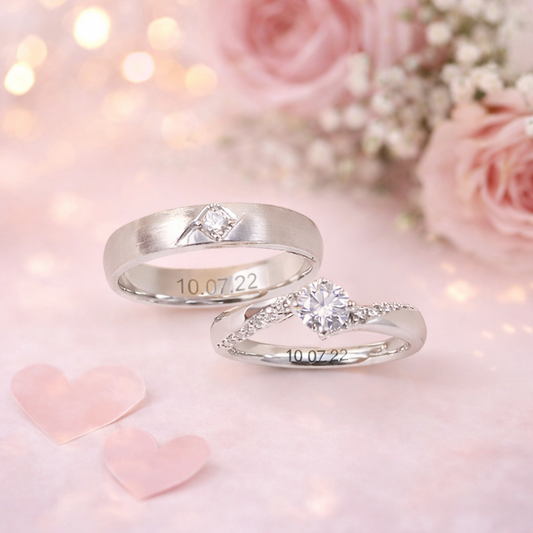 VALENTINE LAUNCH ~ Forever Us  Special Twilight Couple Ring Set