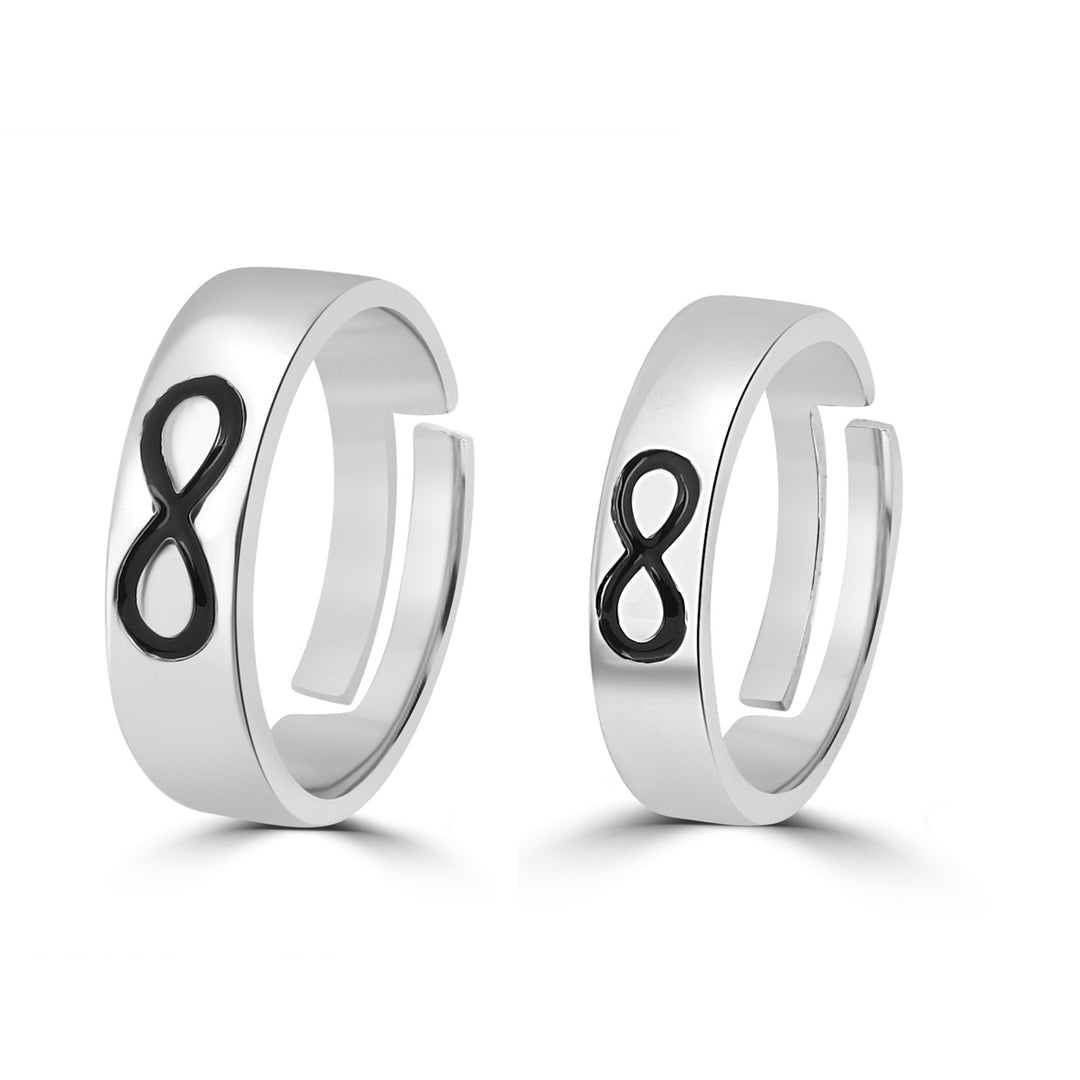 Couple infinity ring | Infinity ring for anniversary | Gift for couples
