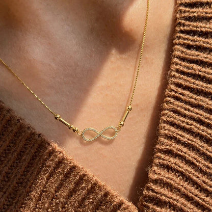 Infinity necklace 