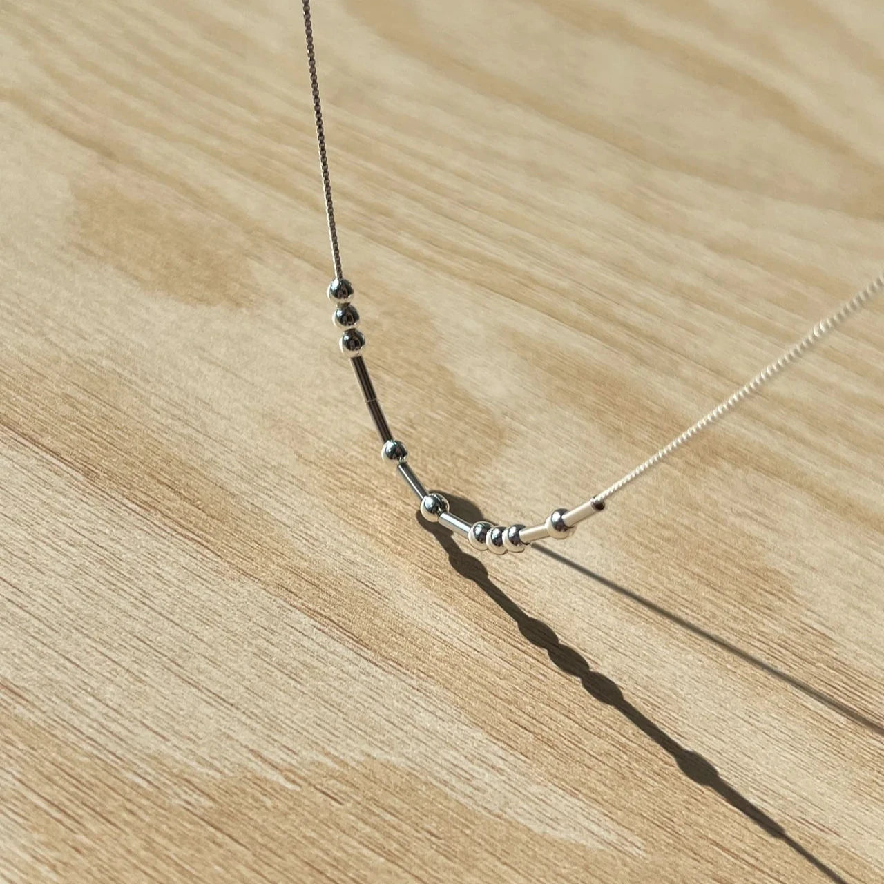 Unisex Morse Code Necklace
