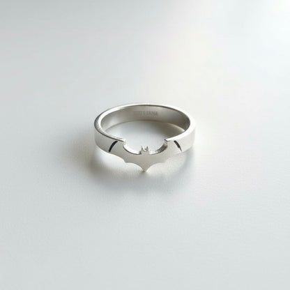 92.5 Silver Men Batman Ring