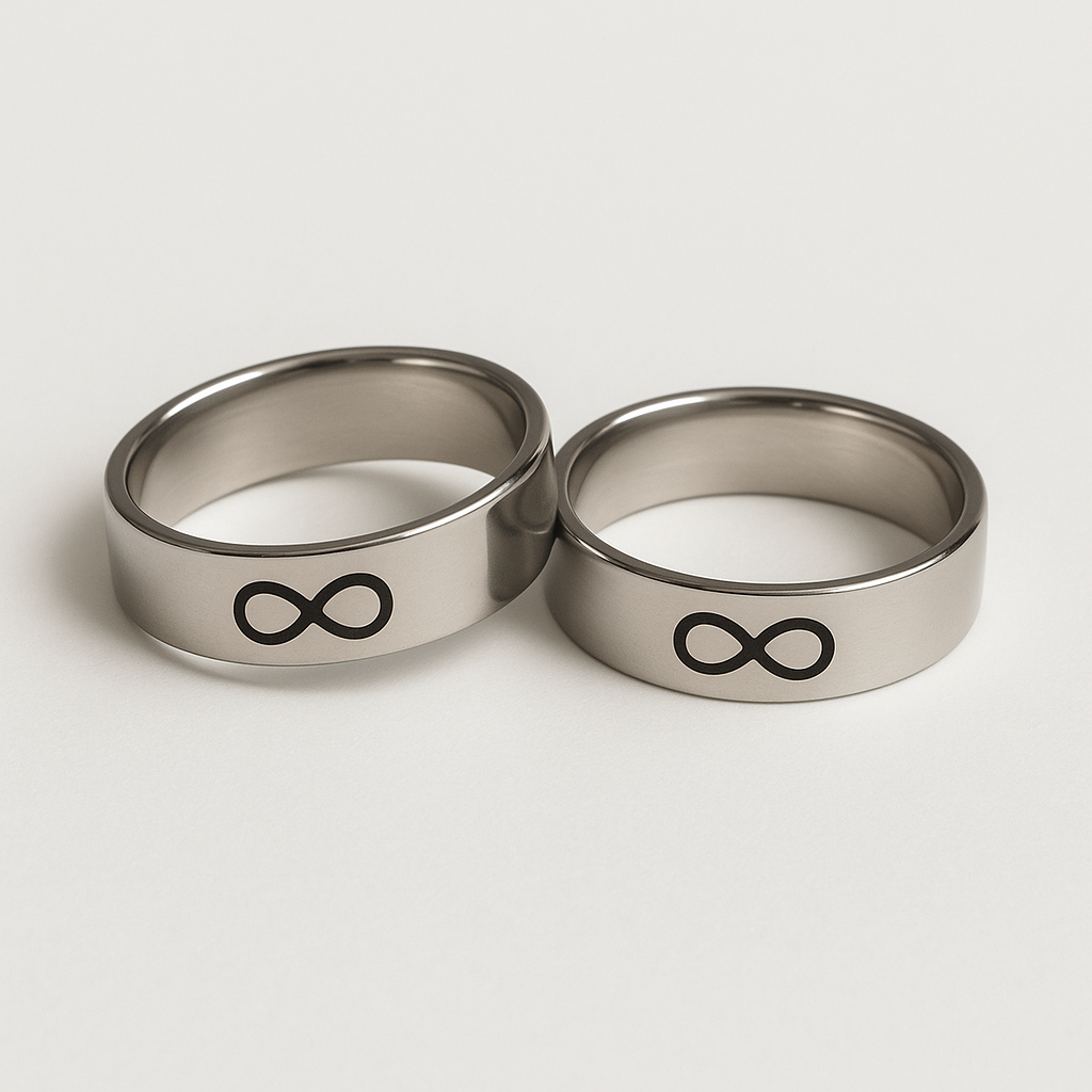 Couple infinity ring | Infinity ring for anniversary | Gift for couples