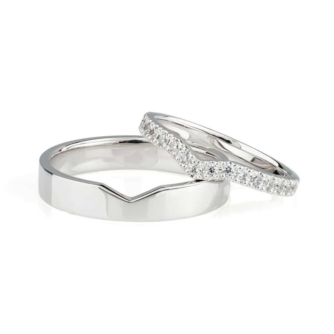Couple rings , hidden name rings