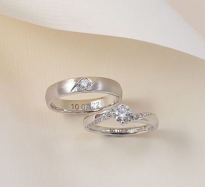 VALENTINE LAUNCH ~ Forever Us  Special Twilight Couple Ring Set