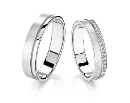 Cinderalla Couple 925 Pure silver rings