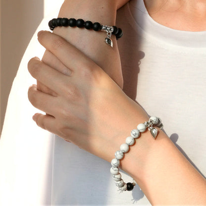Trending Couple Stone Magnetic Bracelet
